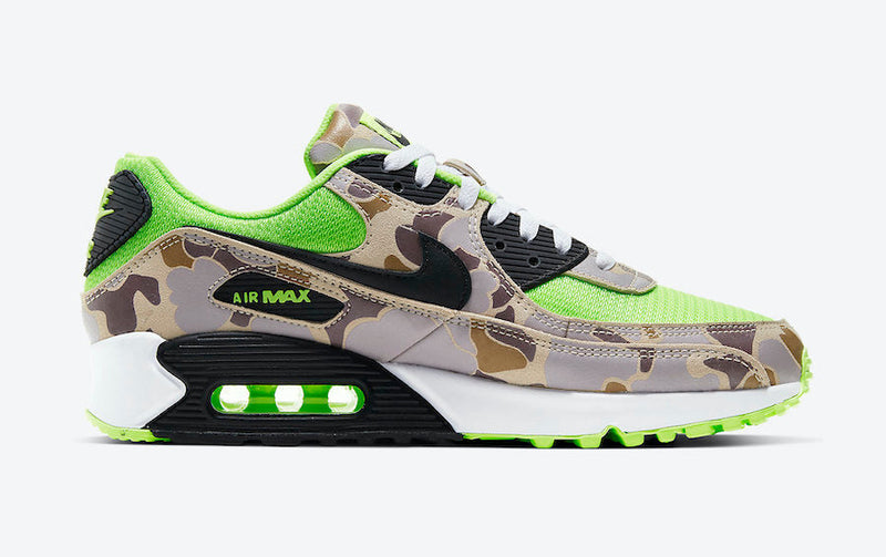 Sneaker Unisex Max 90 - Camo Green
