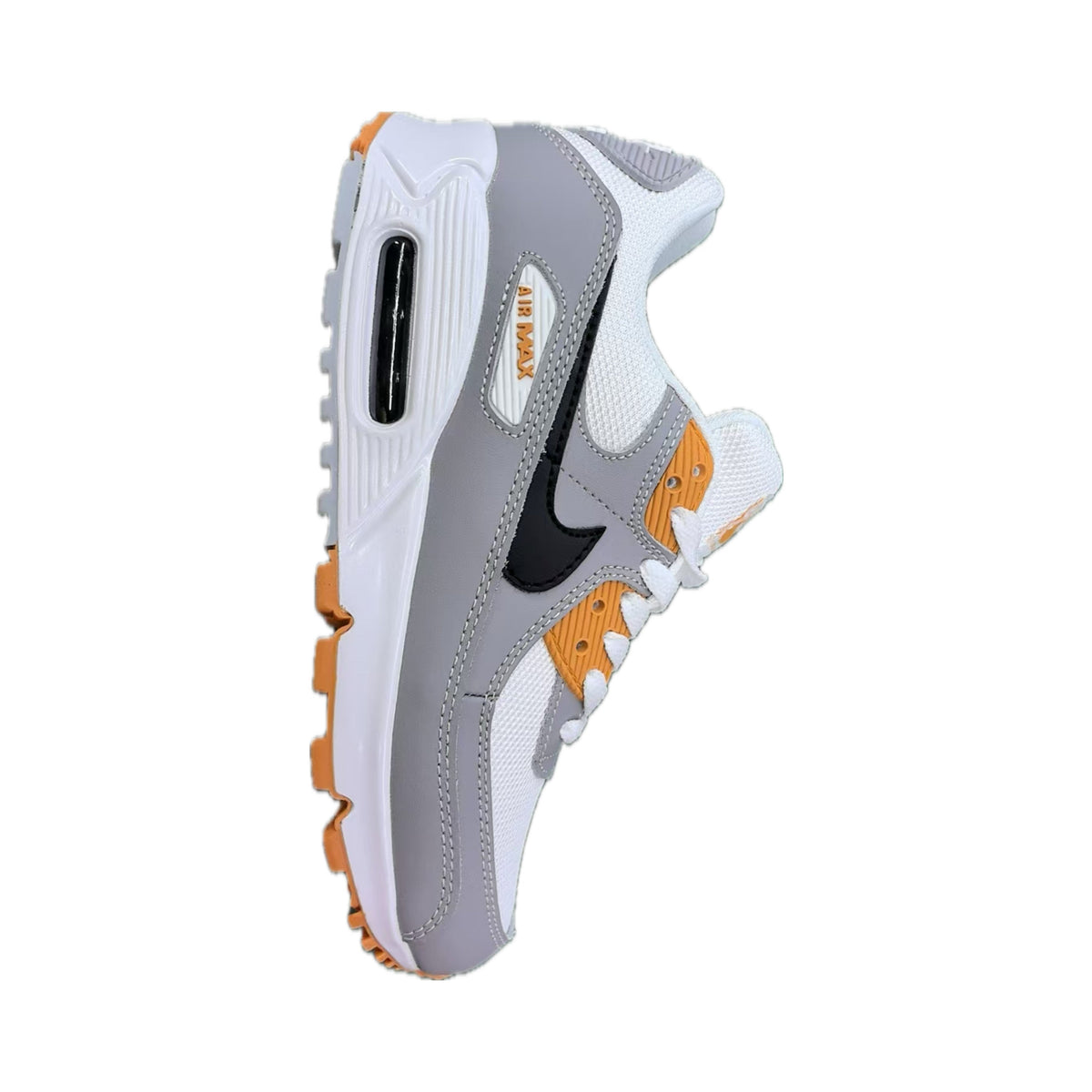 Sneaker Unisex Max 90 - White Orange