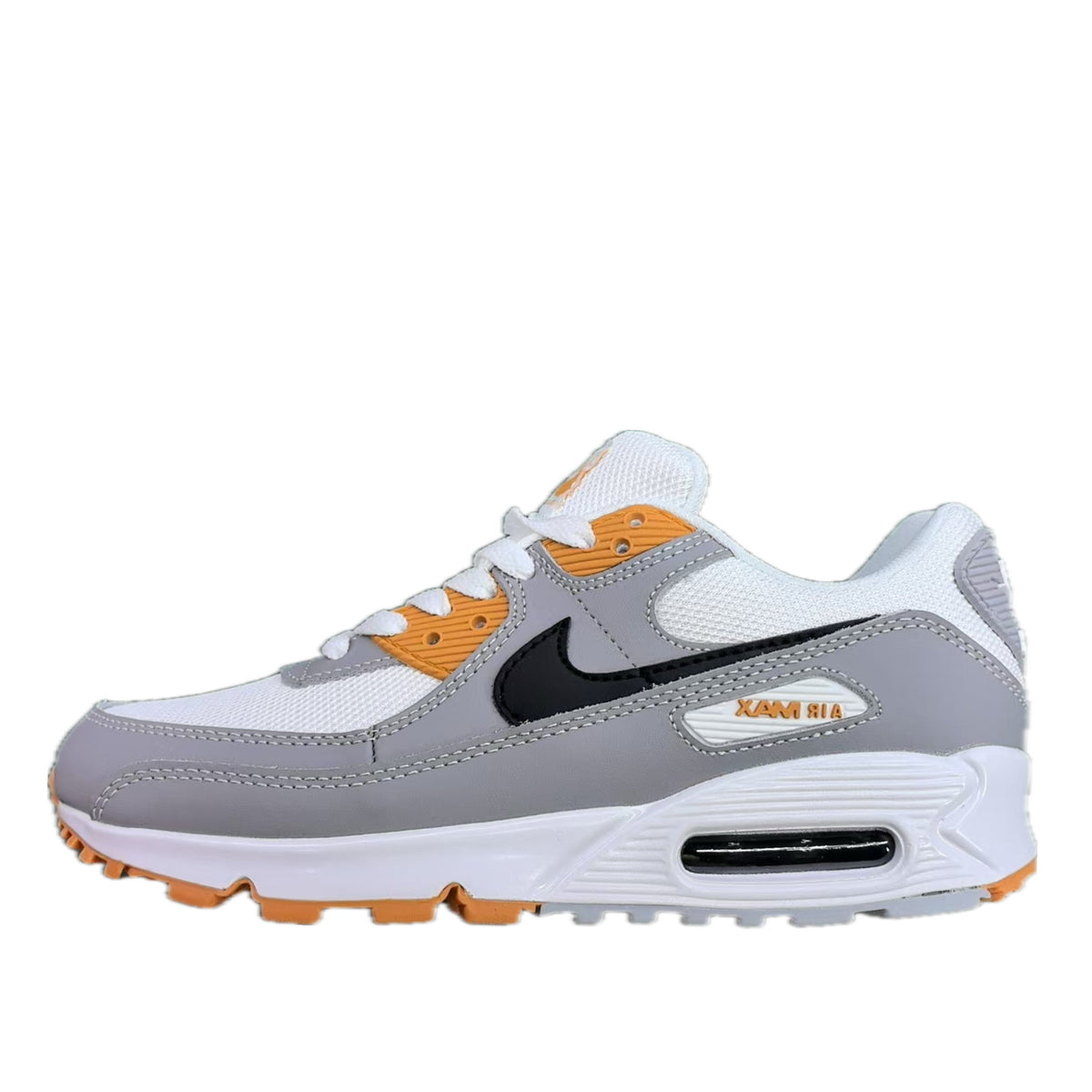 Sneaker Unisex Max 90 - White Orange