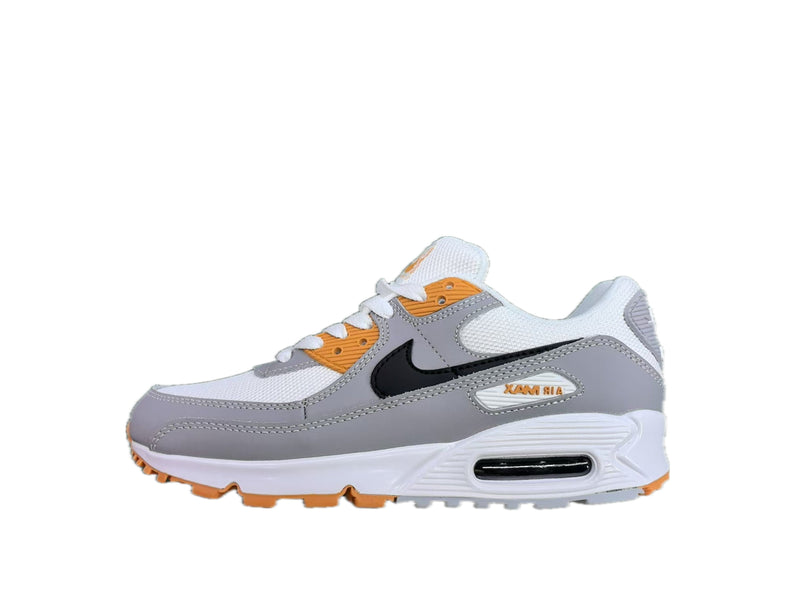 Sneaker Unisex Max 90 - White Orange