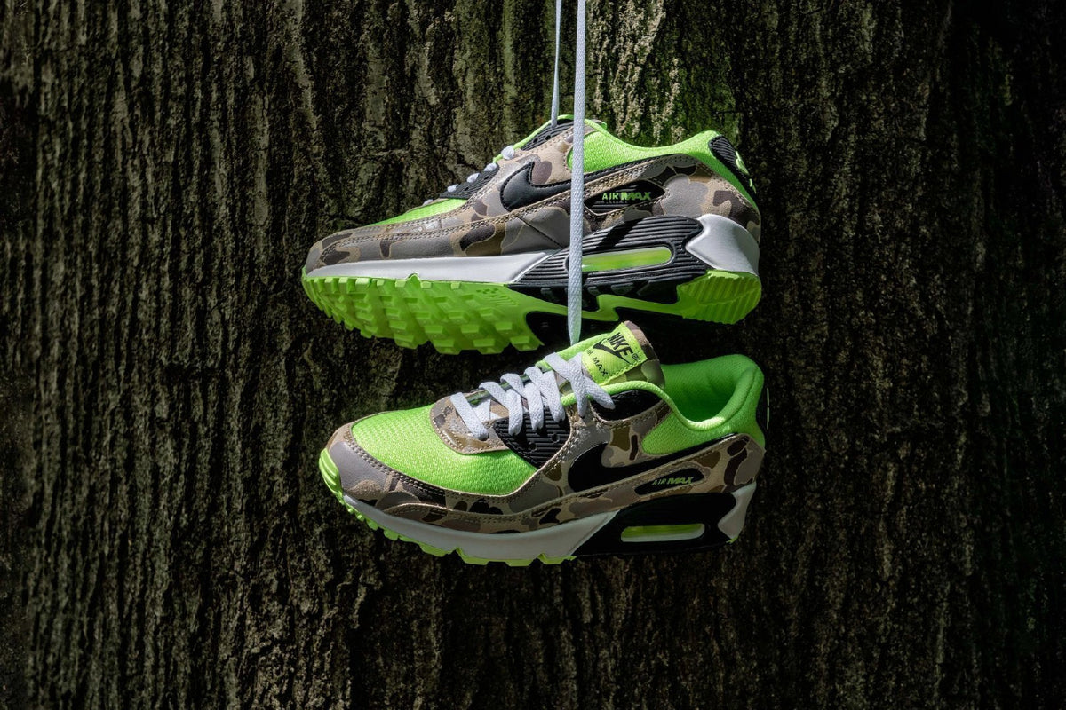 Sneaker Unisex Max 90 - Camo Green
