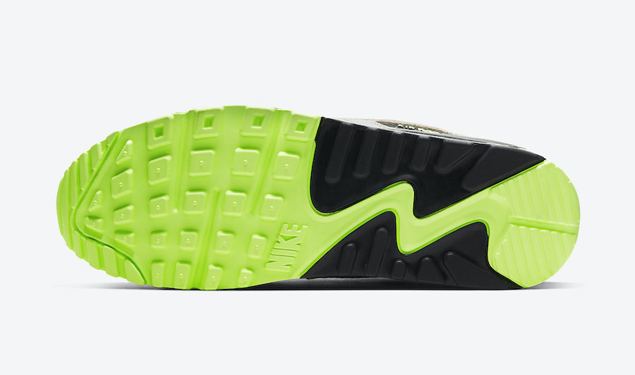 Sneaker Unisex Max 90 - Camo Green