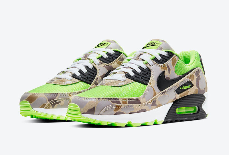 Sneaker Unisex Max 90 - Camo Green