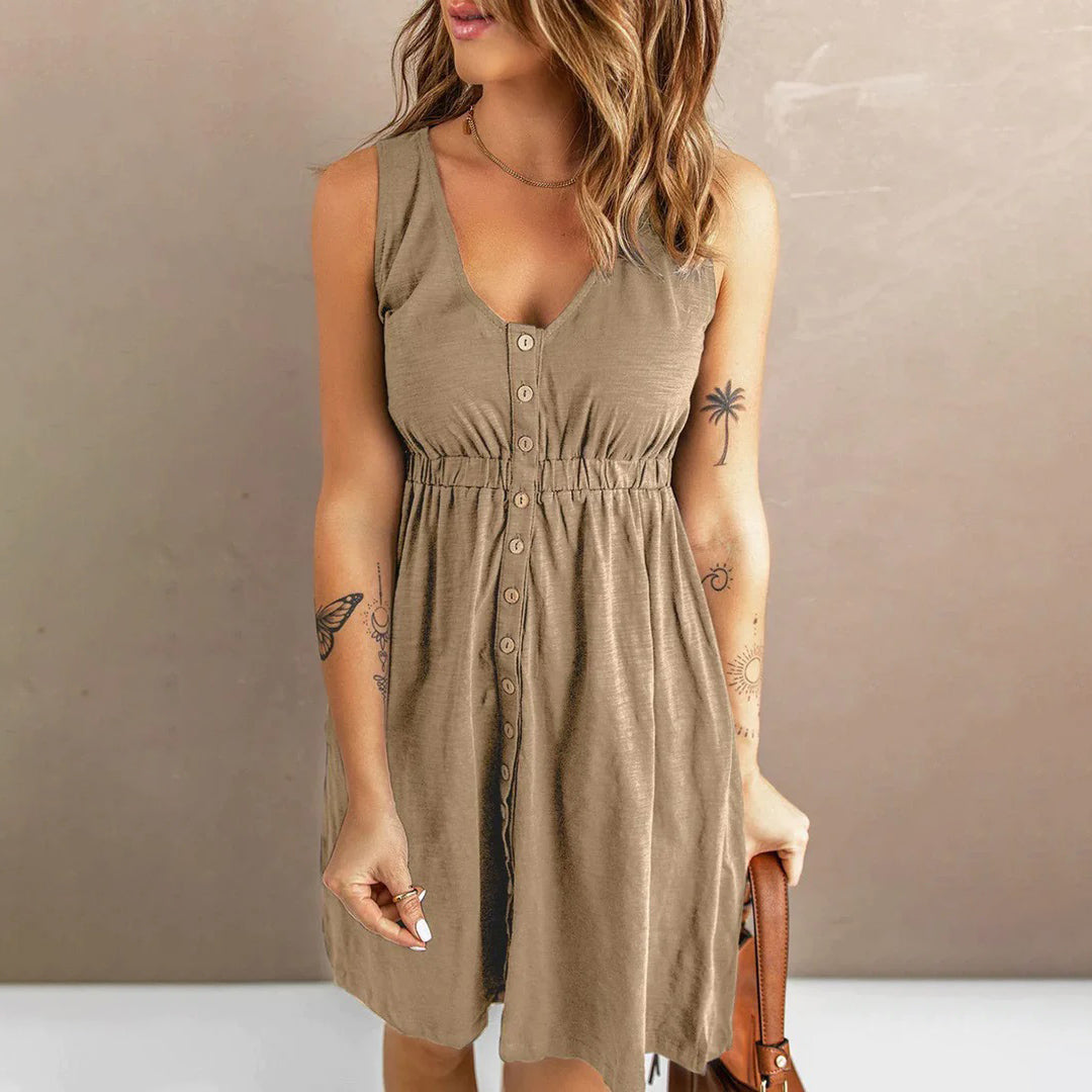ASHLYNN - Comfortabele zomerjurk
