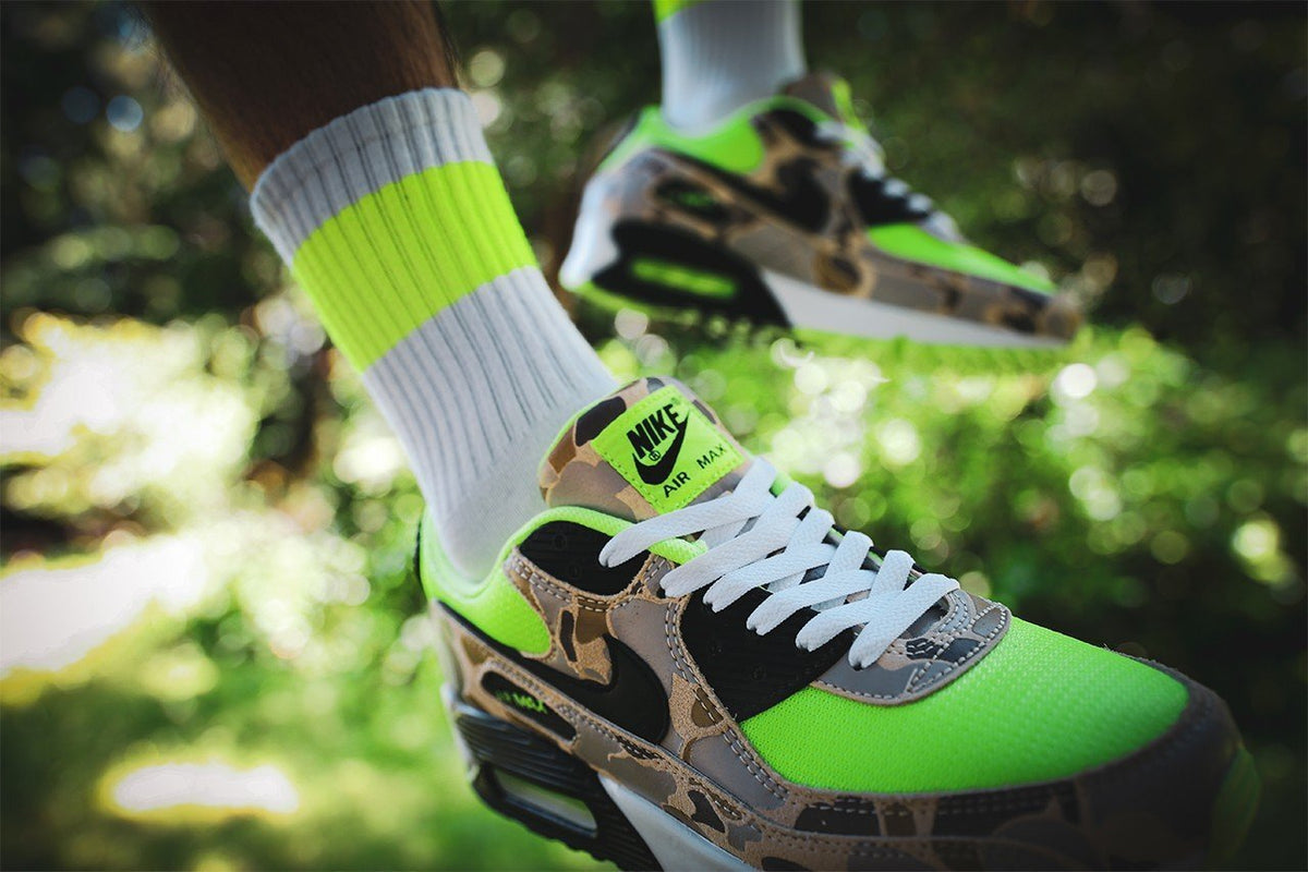Sneaker Unisex Max 90 - Camo Green