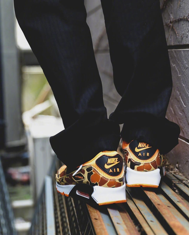 Sneaker Unisex Max 90 - Camo Orange