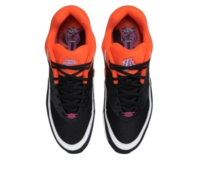 Sneaker Unisex Max BW - Black Orange